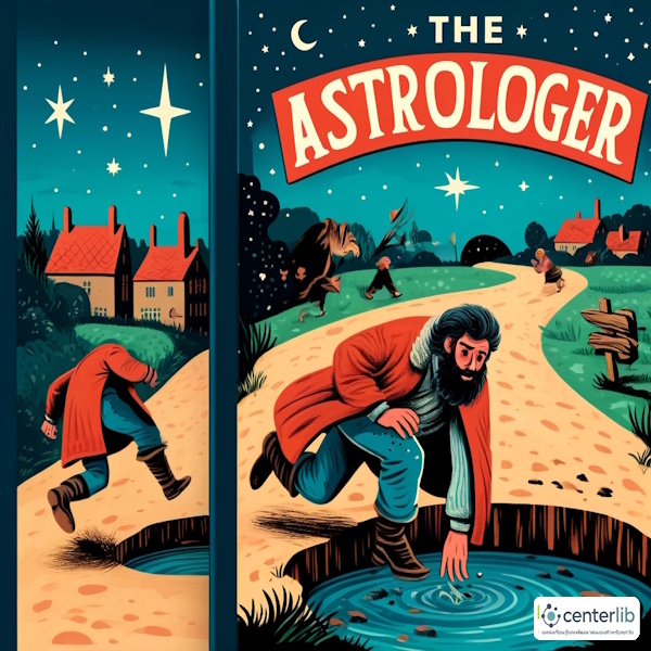 นิทานการ์ตูนสองภาษา เรื่อง The Astrologer การ์ตูนสำหรับเด็ก ในรูปแบบ นิทานการ์ตูนสองภาษา เรื่อง The Astrologer